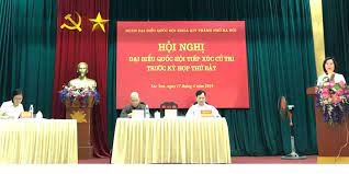 Lịch tiếp xúc cử tri của đại biểu Quốc hội thành phố Hà Nội trước kỳ họp thứ 3, Quốc hội khoá XV 